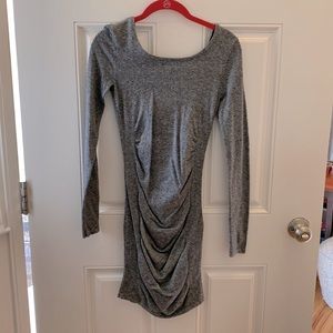 Express brand Long Sleeve Gray Dress- Size Small
